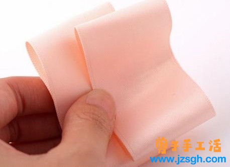 兼职手工活-粉色公主皇冠蝴蝶结发卡教程